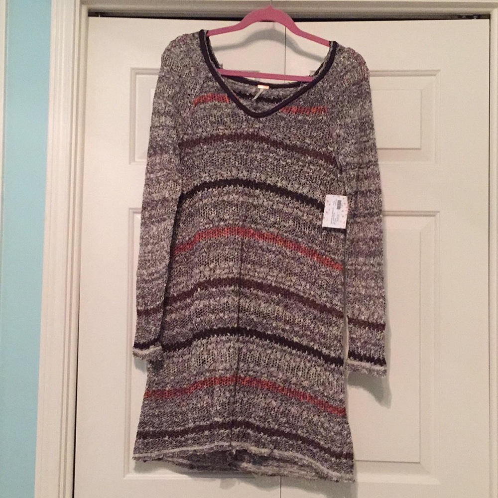 Free People open weave pullover